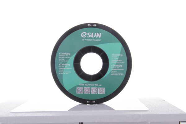 eTwinkling Silver - 1.75mm, 1kg - Billede 3