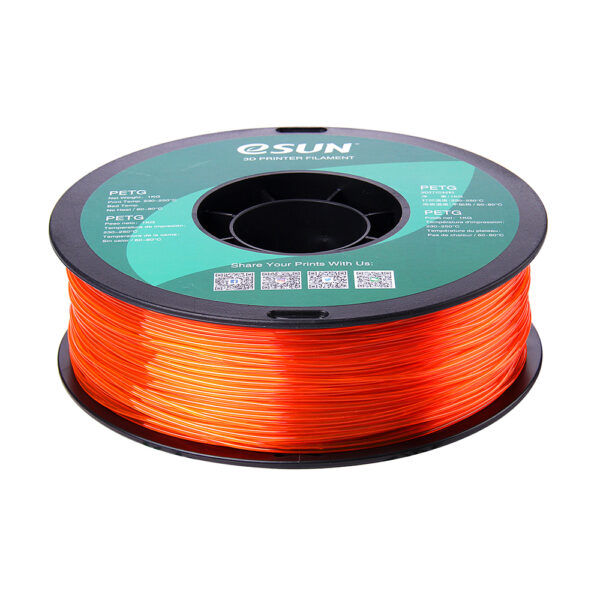 PETG Orange - 1.75mm, 1kg - Billede 6