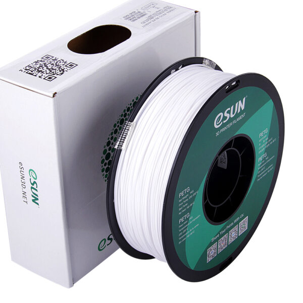 PETG Solid White - 1.75mm, 1kg - Image 3