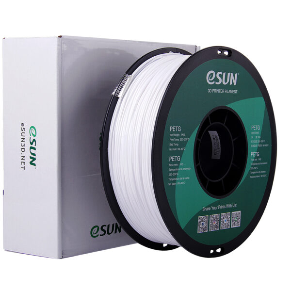PETG Solid White - 1.75mm, 1kg - Image 4