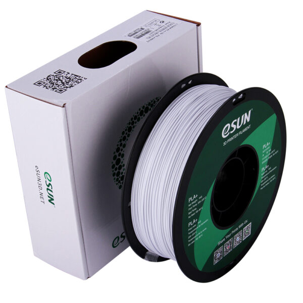 PLA+ Cold White, Pap spole - 1.75mm, 1kg - Billede 3