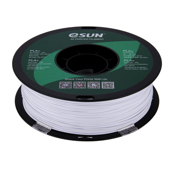 PLA+ Cold White, Pap spole - 1.75mm, 1kg - Billede 6