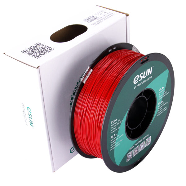 PLA+ Fire Engine Red, Pap spole - 1.75mm, 1kg - Image 7