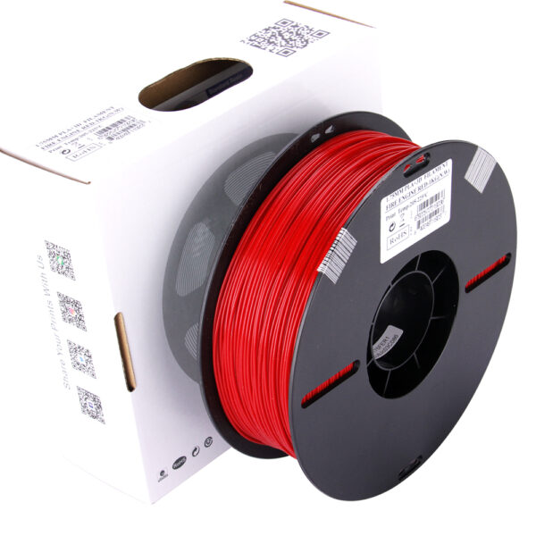 PLA+ Fire Engine Red, Pap spole - 1.75mm, 1kg - Image 6