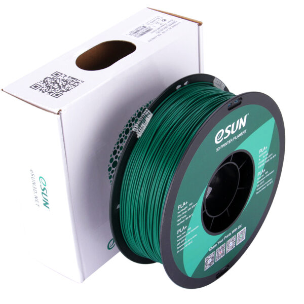 PLA+ Green, Pap spole - 1.75mm, 1kg - Billede 8