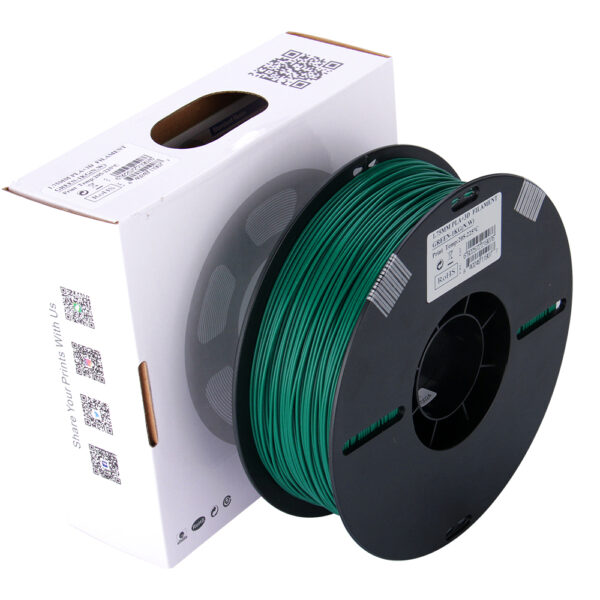 PLA+ Green, Pap spole - 1.75mm, 1kg - Billede 7