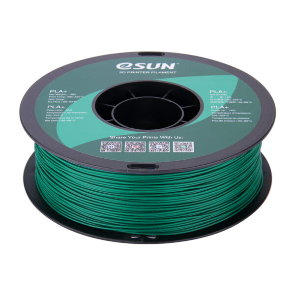 PLA+ Green, Pap spole - 1.75mm, 1kg - Billede 5