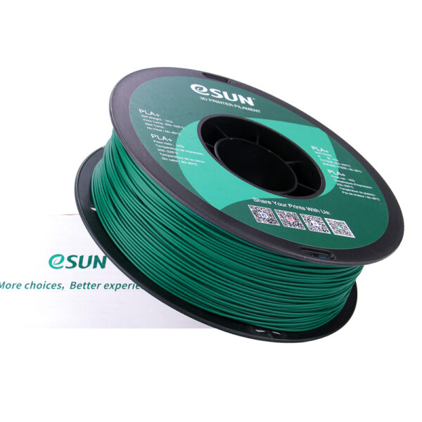 PLA+ Green, Pap spole - 1.75mm, 1kg - Billede 3