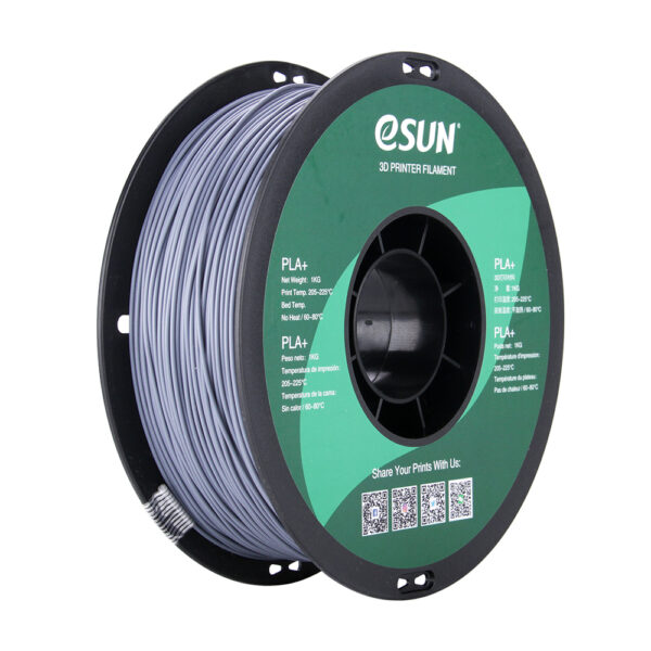 PLA+ Grey, Pap spole - 1.75mm, 1kg - Billede 8