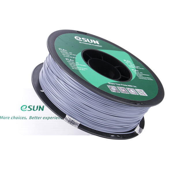 PLA+ Grey, Pap spole - 1.75mm, 1kg - Billede 3