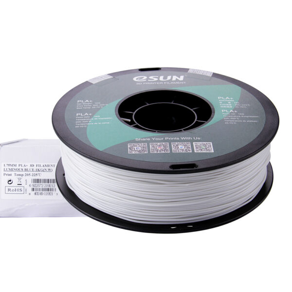 Glow in the Dark Blue, PLA - 1.75mm, 1kg - Image 6