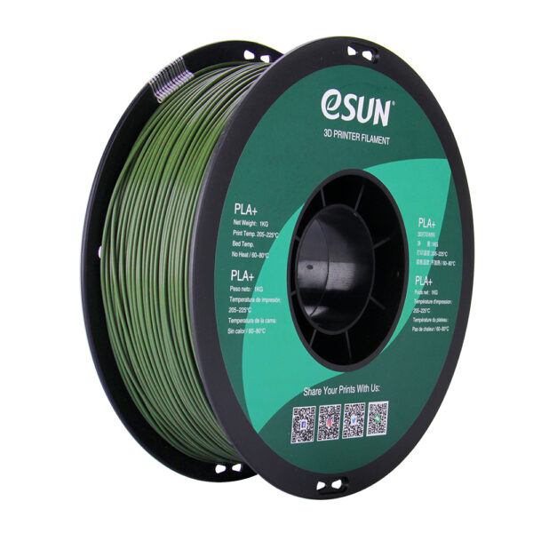 PLA+ Olive Green, Pap spole - 1.75mm, 1kg - Image 9