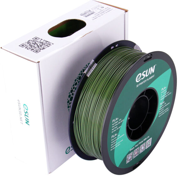 PLA+ Olive Green, Pap spole - 1.75mm, 1kg - Image 8