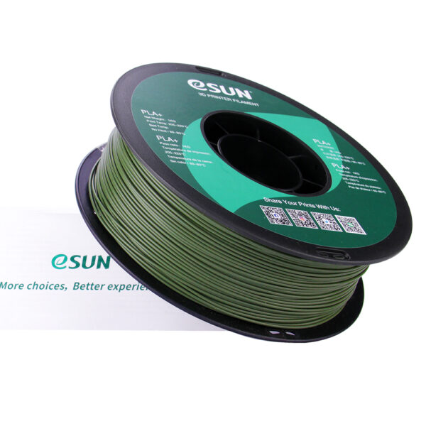 PLA+ Olive Green, Pap spole - 1.75mm, 1kg - Image 3