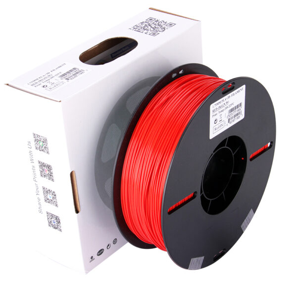 PLA+ Red, Pap spole - 1.75mm, 1kg - Image 5