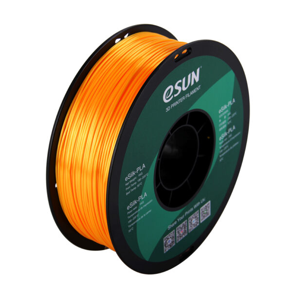 PLA+ SILK Dark Yellow - 1.75mm, 1kg