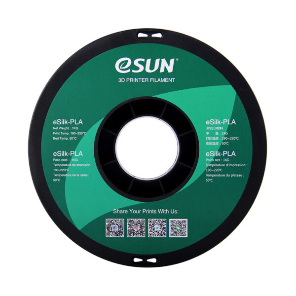PLA+ SILK Dark Yellow - 1.75mm, 1kg - Image 7