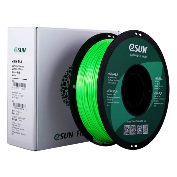 PLA+ SILK Green - Billede 5