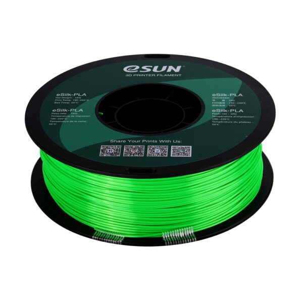 PLA+ SILK Green - Billede 3