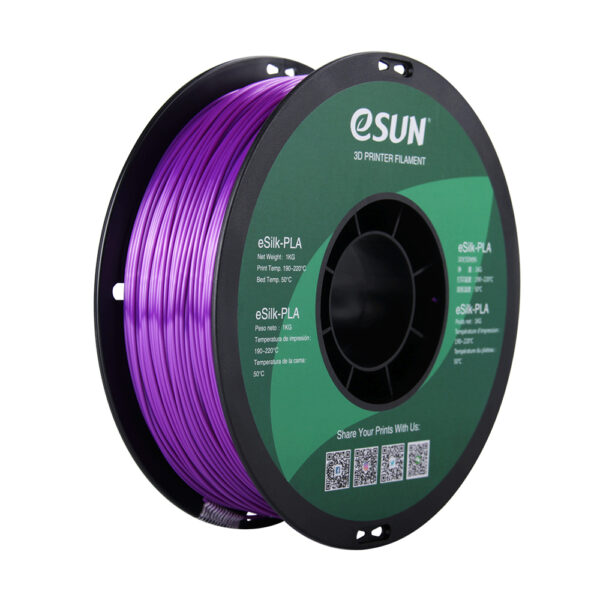 PLA+ SILK Purple - 1.75mm, 1kg - Image 3