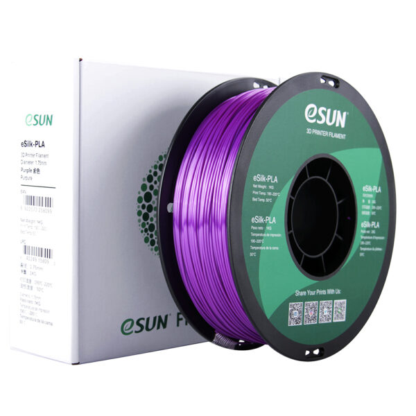 PLA+ SILK Purple - 1.75mm, 1kg - Image 5