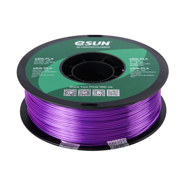 PLA+ SILK Purple - 1.75mm, 1kg - Image 8