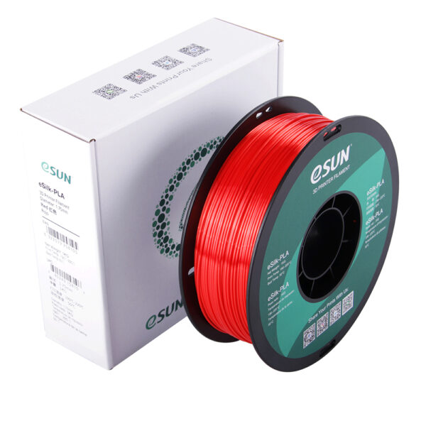 PLA+ SILK Red - 1.75mm, 1kg - Image 2