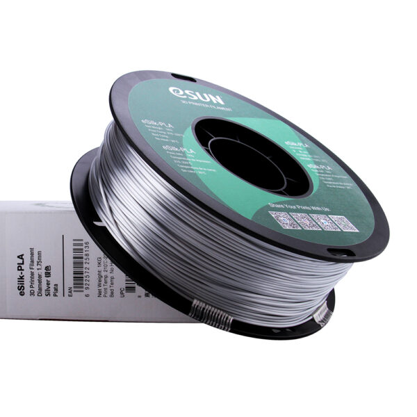 PLA+ SILK Silver - 1.75mm, 1kg - Billede 6