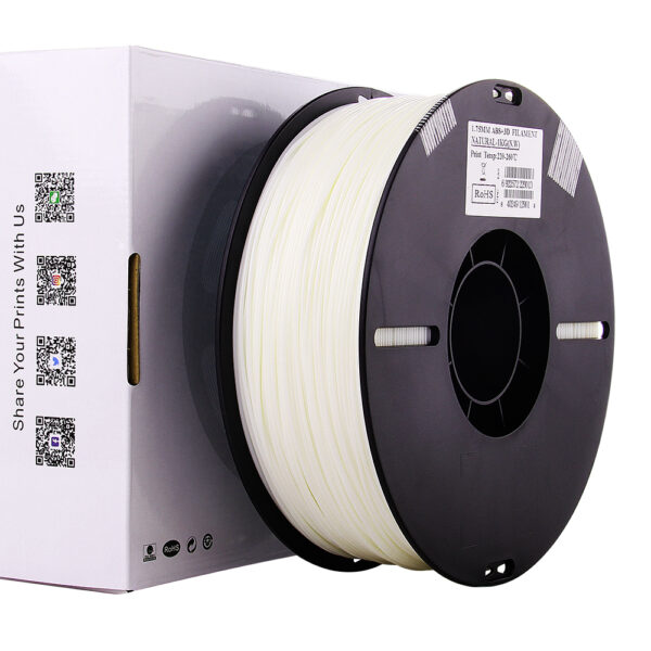 ABS+ Natural - 1.75mm, 1kg Pap spole - Image 5