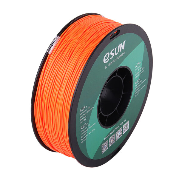 ABS+ Orange - 1.75mm, 1kg Pap spole