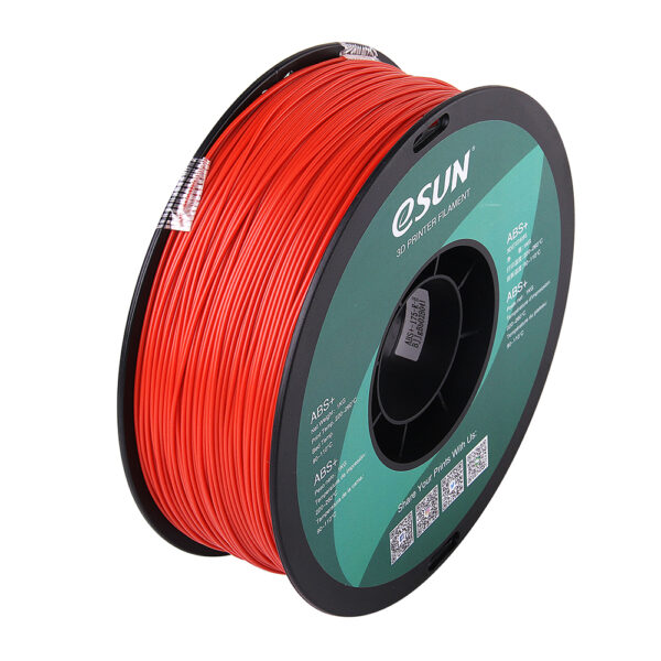 ABS+ Red - 1.75mm, 1kg Pap spole - Image 8