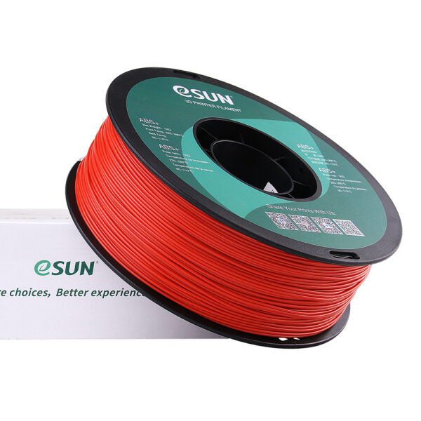 ABS+ Red - 1.75mm, 1kg Pap spole - Image 2