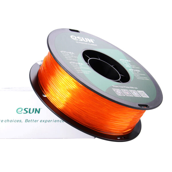 TPU Transparent Orange - 1.75mm, 1kg - Image 2