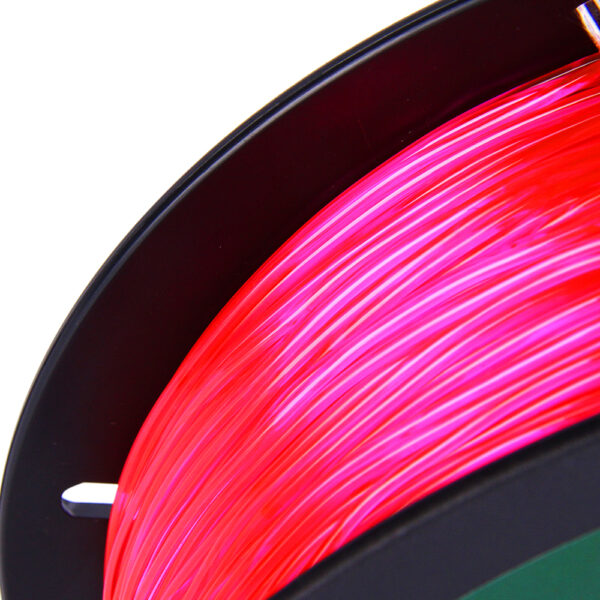 TPU Transparent Pink - 1.75mm, 1kg - Billede 6