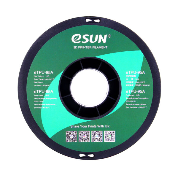 TPU Transparent Purple - 1.75mm, 1kg - Image 4