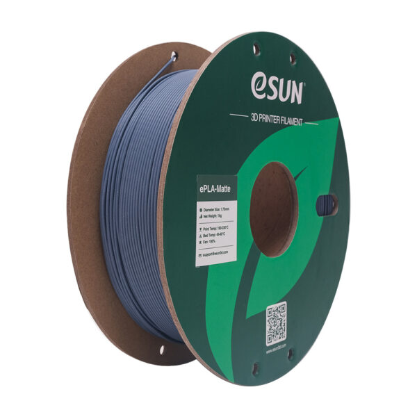 Matt PLA Dark Grey 1.75mm, 1kg