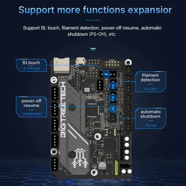 BTT SKR MINI E3 V3.0 Control Board - Image 4