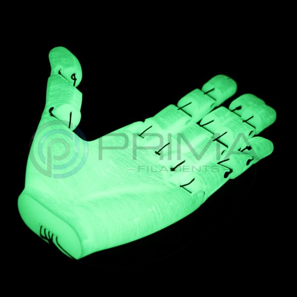 PrimaSelect PLA - 1.75mm - 750 g - Glow in the Dark Green - Image 5