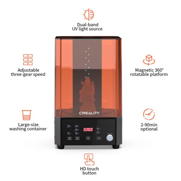 Creality UW-01 - Washing/Curing Machine - Billede 2