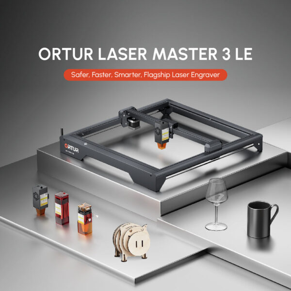 Ortur Laser Master 3 LE - Laser Engraving & Cutting Machine - 10W - Image 3