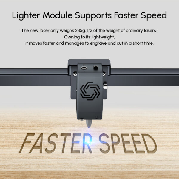 Ortur Laser Master 3 LE - Laser Engraving & Cutting Machine - 10W - Image 4