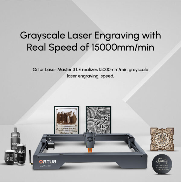 Ortur Laser Master 3 LE - Laser Engraving & Cutting Machine - 10W - Image 5