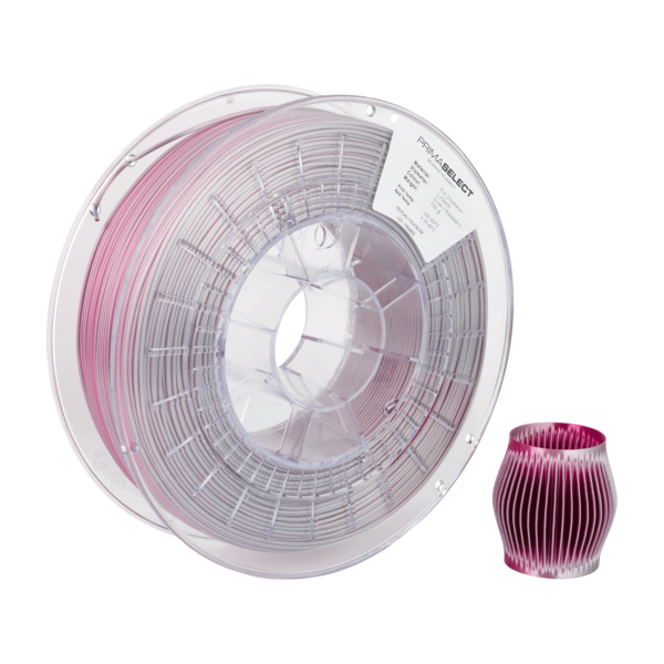 PrimaSelect PLA Chameleon - 1.75mm - 750 g - Silver / Raspberry - Image 7
