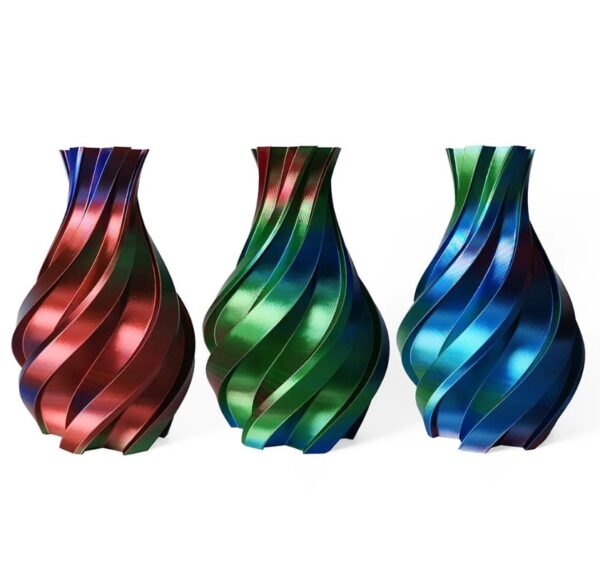 3DE Premium - Tricolor - Silky PLA - Red, Green And Blue - 1.75mm