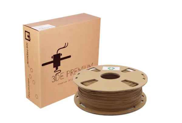 Dark Wood  - 3DE Premium PLA - 1.75mm 1KG
