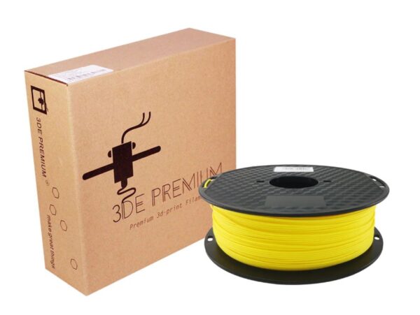 Sun Yellow- 3DE Premium PLA Matt - 1.75mm 1KG