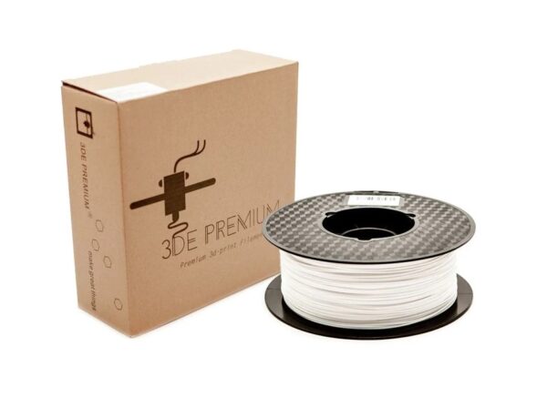 Opaque PLA - Off White- 3DE Premium PLA - 1.75mm 1KG