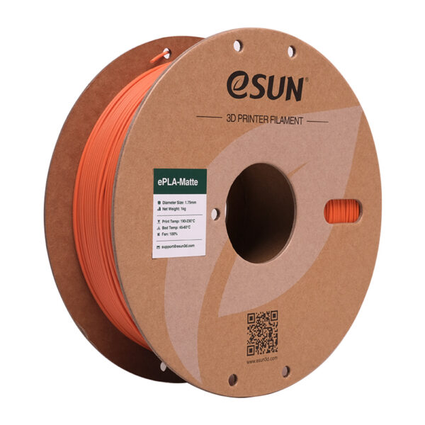 Matt PLA Tangerine - 1.75mm, 1kg