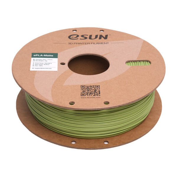 Matt PLA Matcha Green1.75mm, 1kg - Image 2