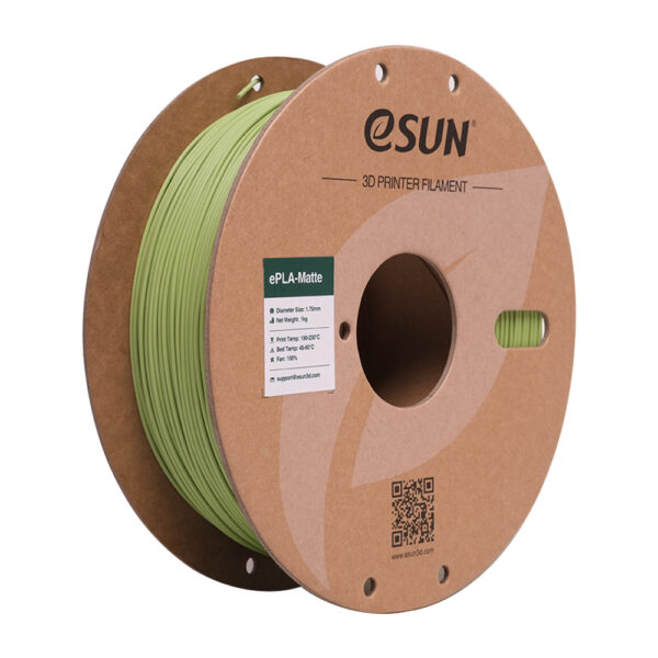 Matt PLA Matcha Green1.75mm, 1kg